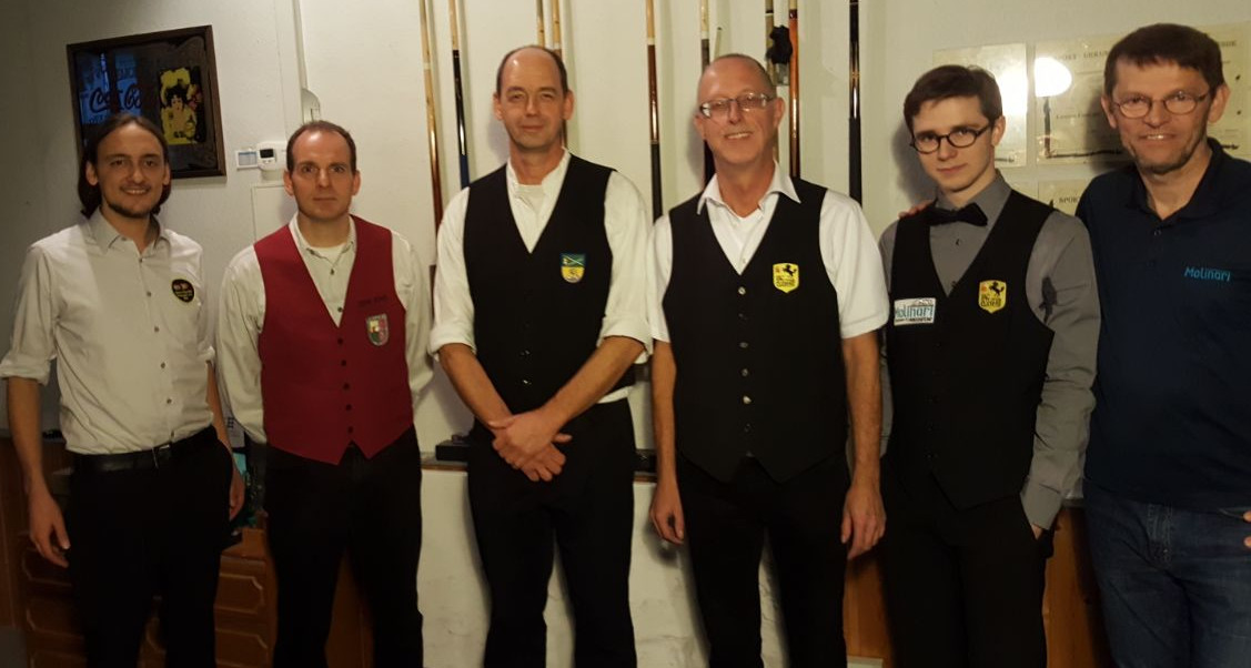 BM Dreiband gr. Billard 2. Grand Prix Saison 2017/18 PTSV Jahn Freiburg